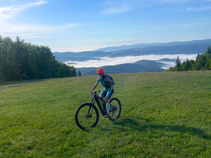 trasa na rowery elektryczne ebike krynica muszyna szlakiem wiez widokowych jaworzyna