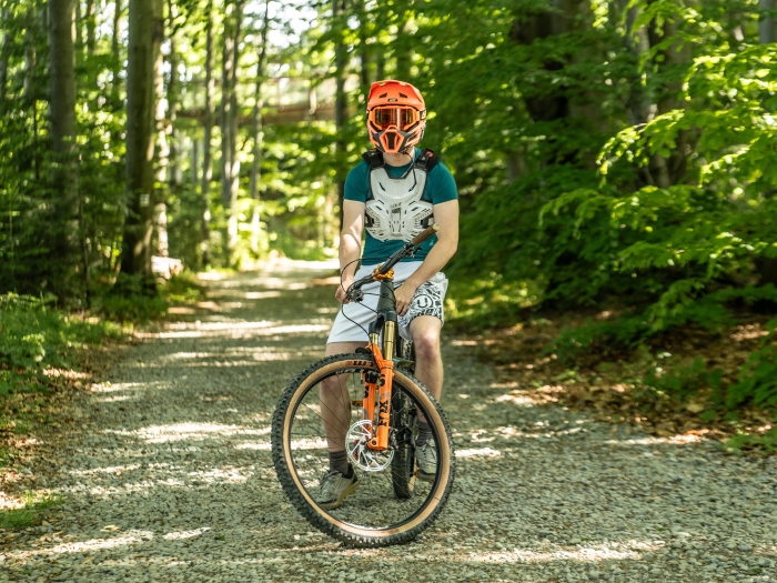 trasa rowerowa ebike krynica czarny potok szlakiem wiez widokowych