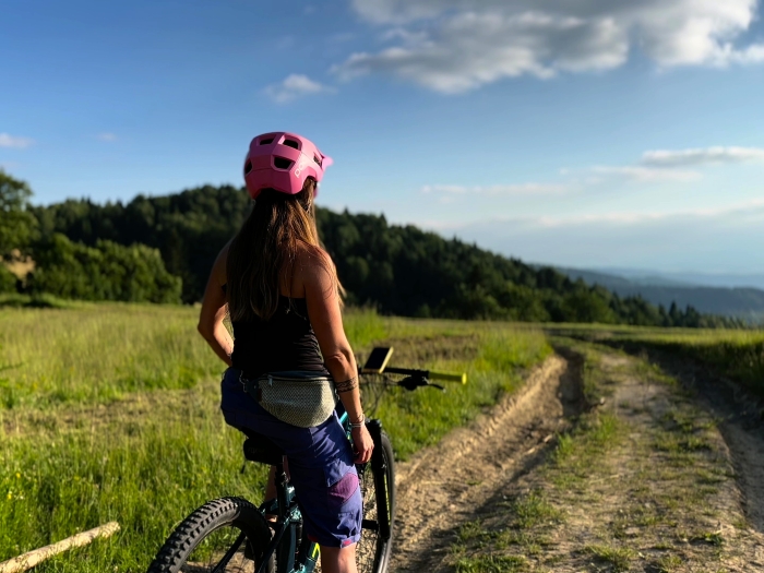trasa rowerowa ebike szlakiem wiez widokowych krynica muszyna