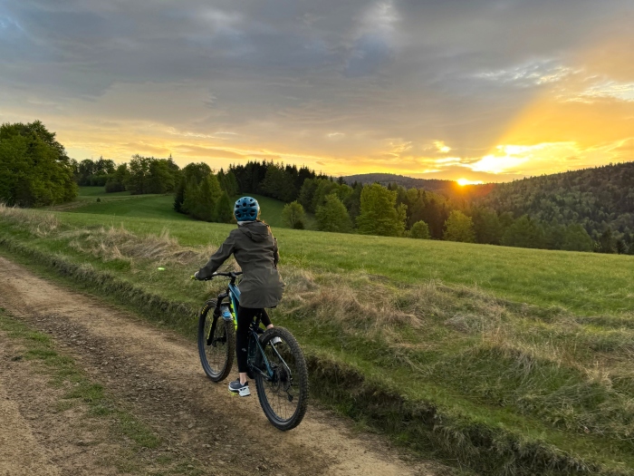 trasa na elektryki ebiketime muszyna wiechomla