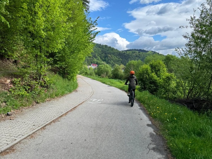 trasa na elektryki ebiketime muszyna wierchomla zjazd