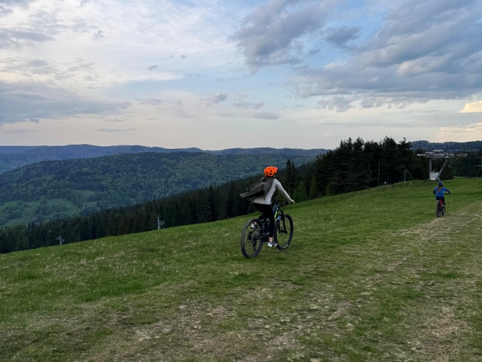 trasa na rowery elektryczne ebiketime muszyna wierchomla elektryki