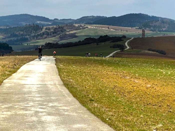 trasa rowerowa zegiestow udol plavec muszyna